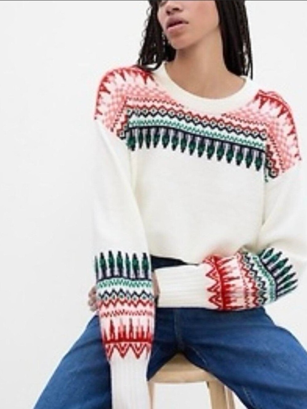 Gap | Forever Cozy Fair Isle Sweater Size Large